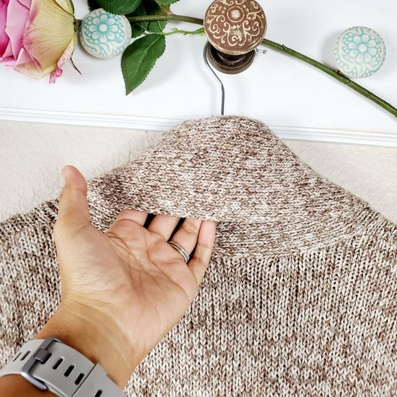 Motherhood Maternity Knit Cardigan Brown Sweater - Picture 7 of 10